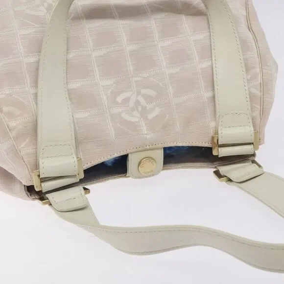 Chanel Travel Line Pink Nylon Handbag (Pre-Owned) - Picture 15 of 16